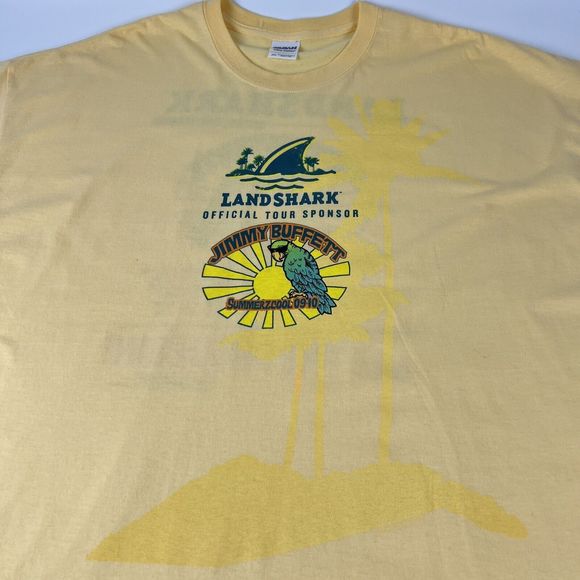Jimmy Buffett Summerz Cool Tour 2009-10 TShirt LandShark 3XL Front Back Print - Picture 6 of 14